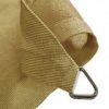 TENDA A VELA QUADRATA BEIGE