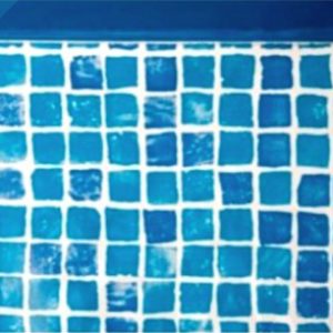 Liner Mosaico Vetroso per piscine ovali Gre