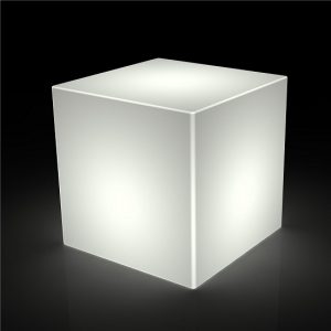cubo luminoso cm 40 x 40 x 40 cm