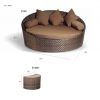 LOVELY alluminio/rattan